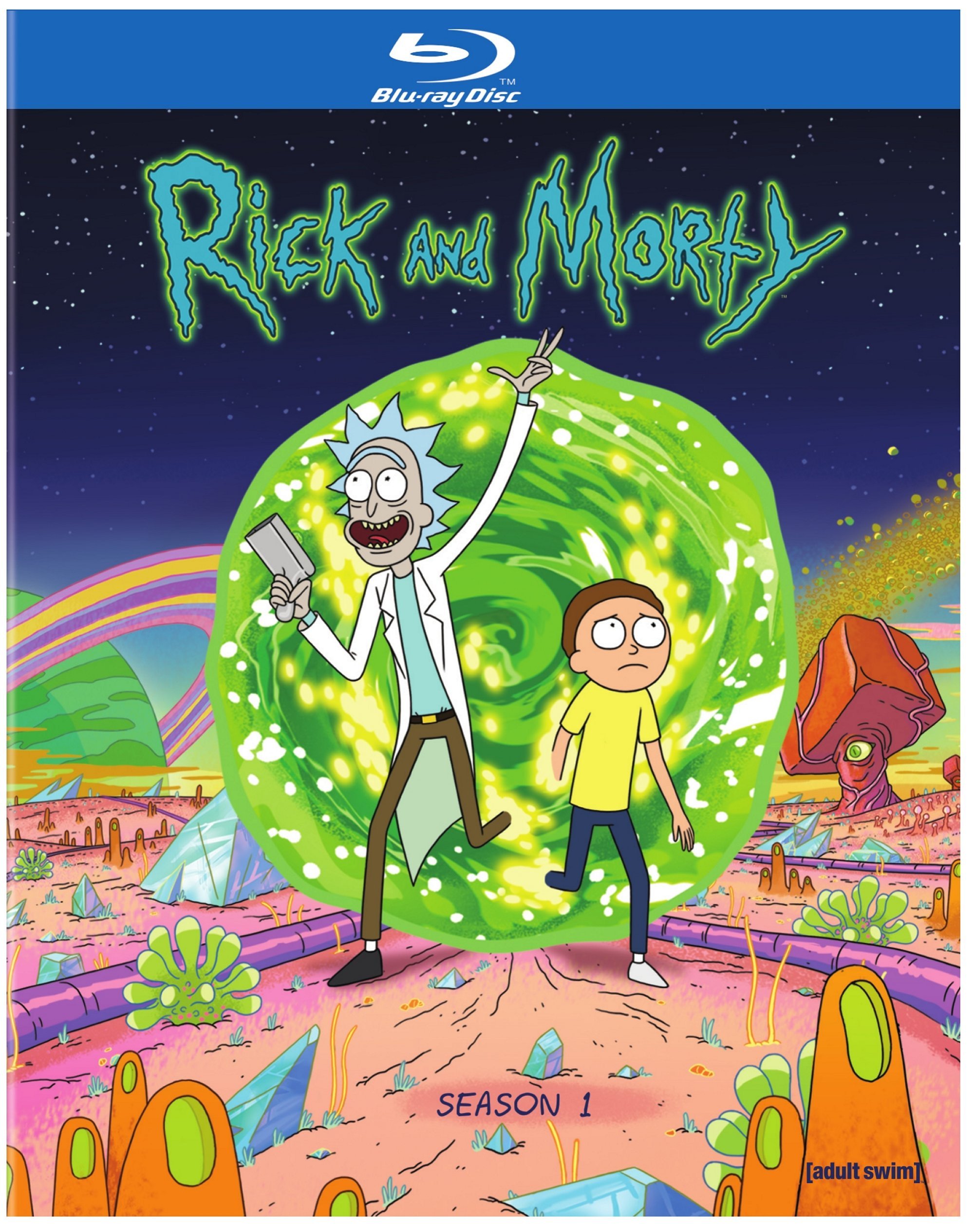 WARNER BROS Rick and Morty Complete First Season Blu-ray